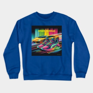 Speed Thrills . Crewneck Sweatshirt